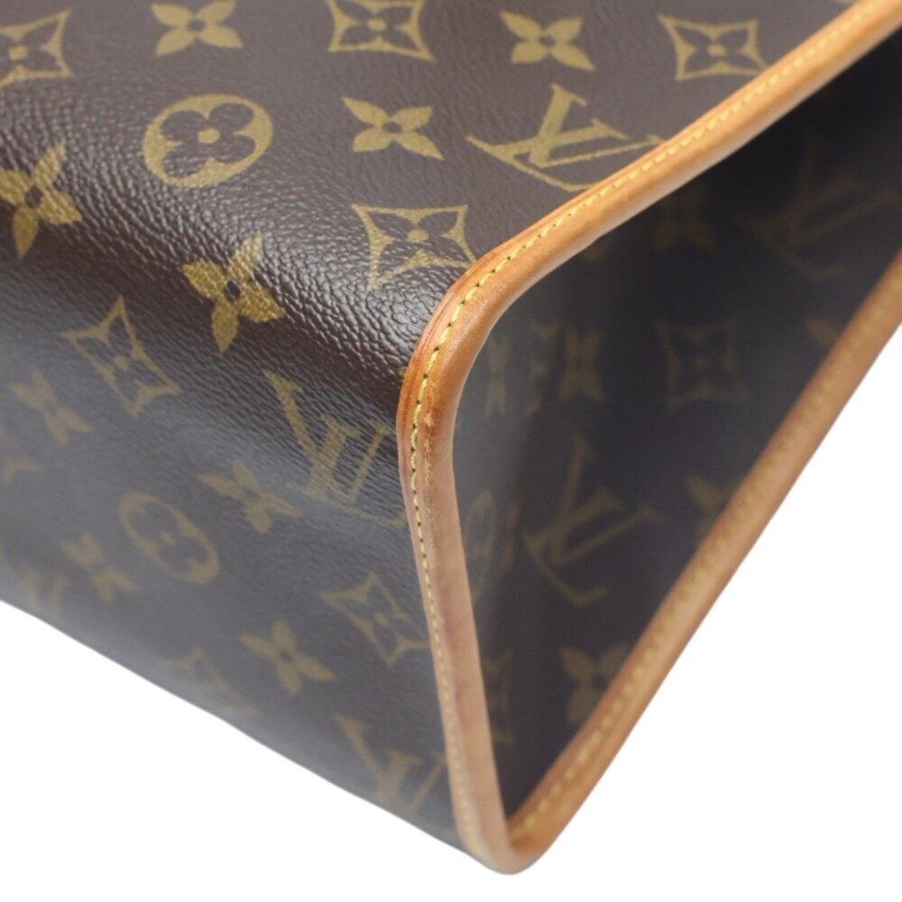 LOUIS VUITTON Brown Monogram Canvas Tote Bag - Picture 6 of 16